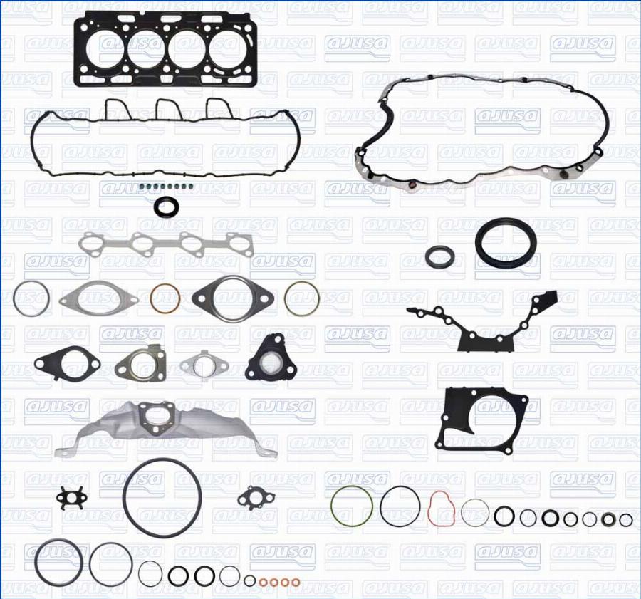 Wilmink Group WG1958075 - Комплект прокладок, двигун autocars.com.ua