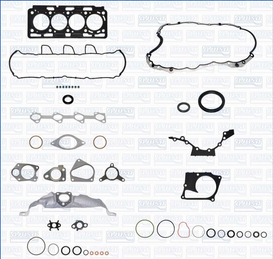Wilmink Group WG1958076 - Комплект прокладок, двигун autocars.com.ua