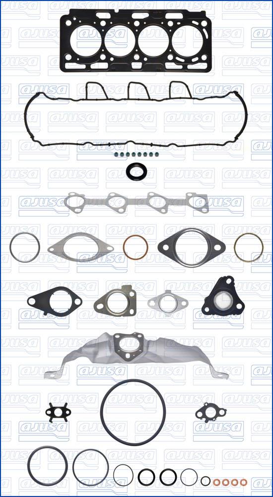 Wilmink Group WG1958877 - Комплект прокладок, головка циліндра autocars.com.ua