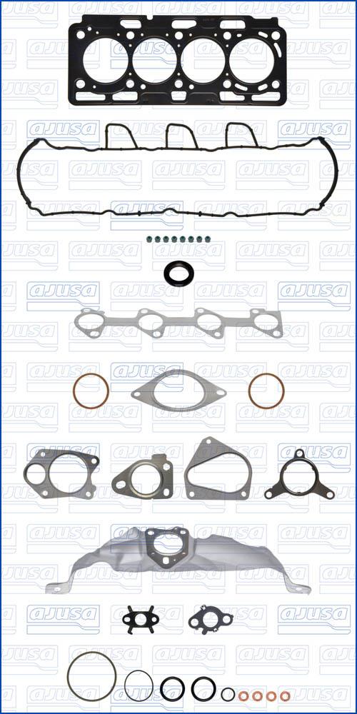 Wilmink Group WG1958878 - Комплект прокладок, головка циліндра autocars.com.ua