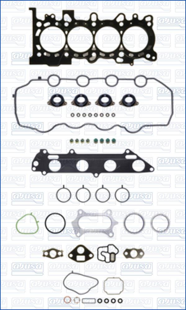 Wilmink Group WG1959012 - Комплект прокладок, головка циліндра autocars.com.ua