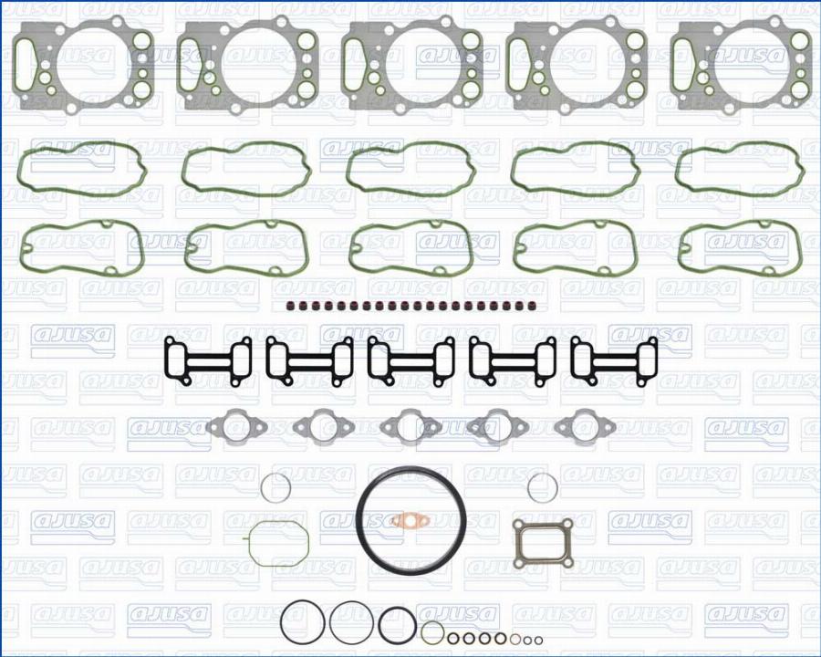 Wilmink Group WG1959087 - Комплект прокладок, головка циліндра autocars.com.ua