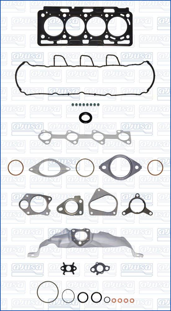 Wilmink Group WG1959089 - Комплект прокладок, головка циліндра autocars.com.ua