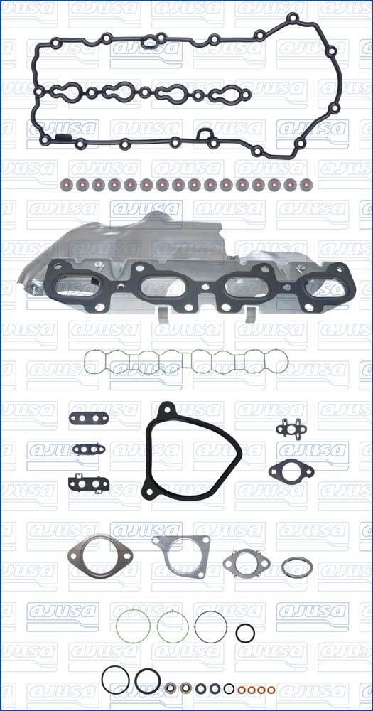 Wilmink Group WG1959160 - Комплект прокладок, головка циліндра autocars.com.ua