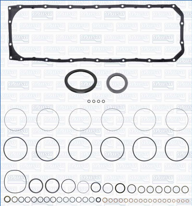 Wilmink Group WG1959612 - Комплект прокладок, блок-картер двигуна autocars.com.ua