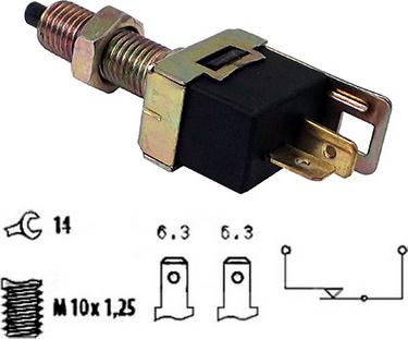 Wilmink Group WG1964148 - Выключатель фонаря сигнала торможения autodnr.net