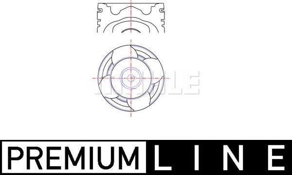 Wilmink Group WG1967741 - Поршень autocars.com.ua