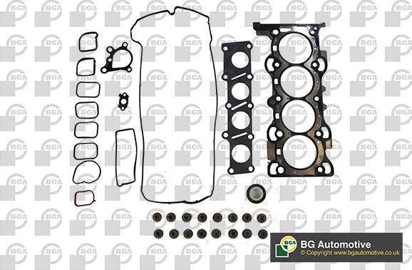 Wilmink Group WG1992240 - Комплект прокладок, головка циліндра autocars.com.ua