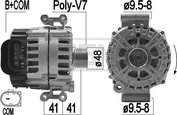 Wilmink Group WG2011160 - Генератор autocars.com.ua