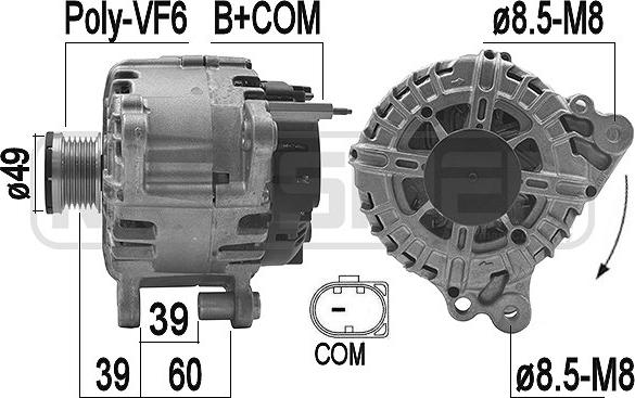 Wilmink Group WG2011184 - Генератор autocars.com.ua