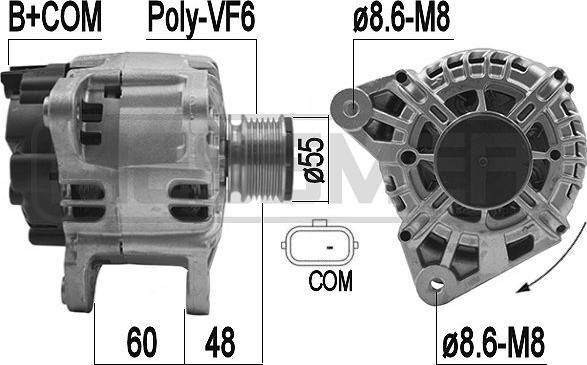 Wilmink Group WG2011223 - Генератор autocars.com.ua