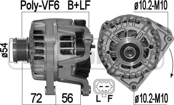 Wilmink Group WG2011282 - Генератор autocars.com.ua