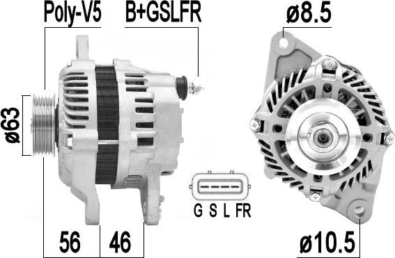 Wilmink Group WG2011297 - Генератор autocars.com.ua