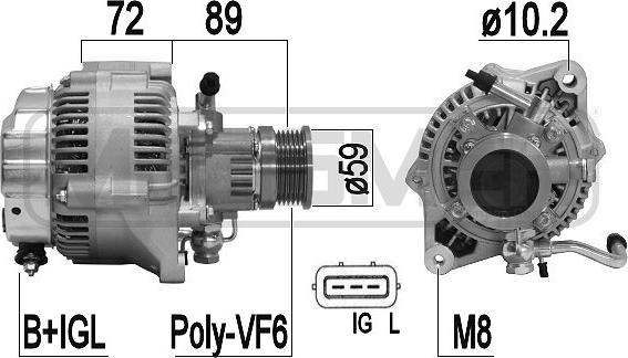 Wilmink Group WG2011320 - Генератор autocars.com.ua