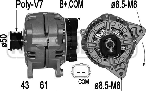 Wilmink Group WG2011347 - Генератор autocars.com.ua