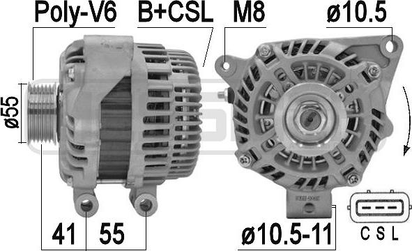 Wilmink Group WG2011382 - Генератор autocars.com.ua