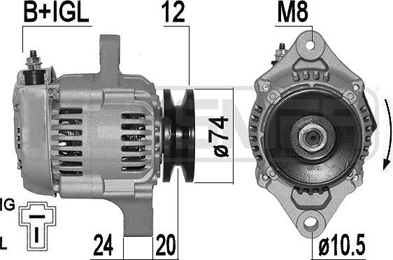 Wilmink Group WG2011438 - Генератор autocars.com.ua