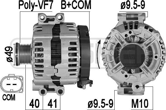 Wilmink Group WG2011493 - Генератор autocars.com.ua