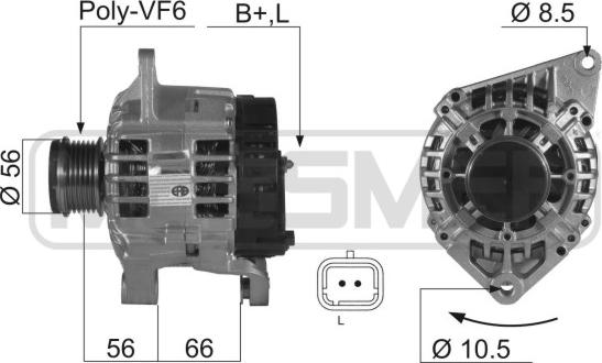 Wilmink Group WG2011580 - Генератор autocars.com.ua