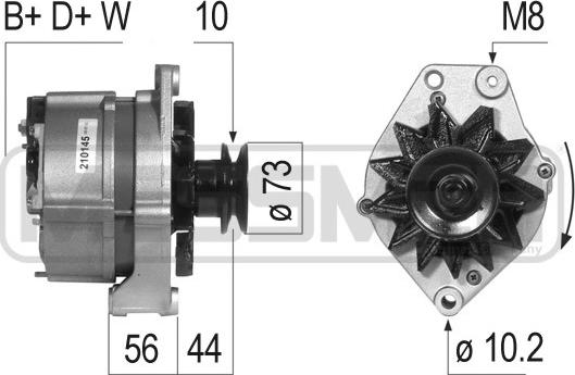 Wilmink Group WG2011635 - Генератор autocars.com.ua