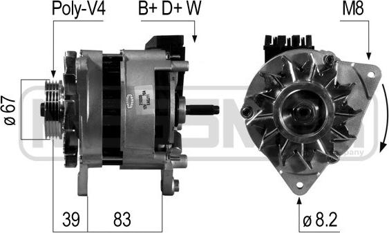 Wilmink Group WG2011790 - Генератор autocars.com.ua