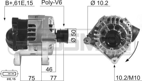 Wilmink Group WG2012028 - Генератор autocars.com.ua