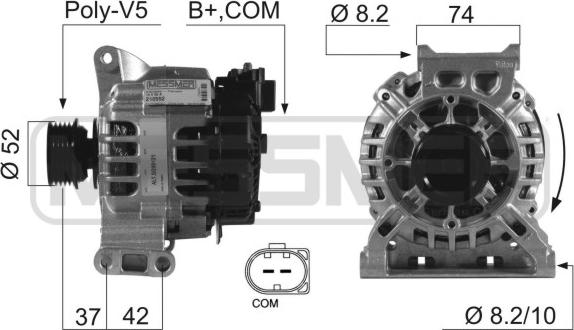 Wilmink Group WG2012033 - Генератор autocars.com.ua