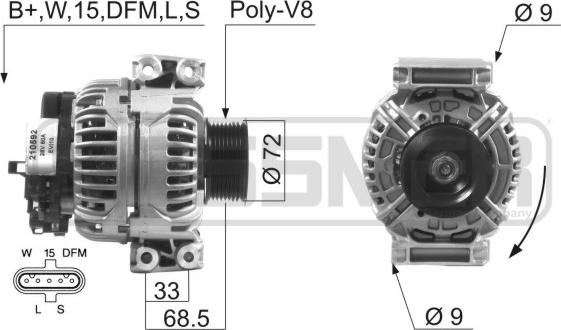 Wilmink Group WG2012065 - Генератор autocars.com.ua