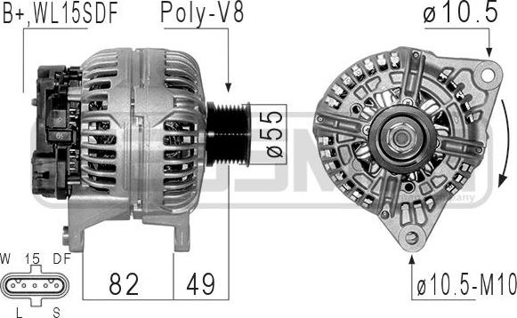 Wilmink Group WG2012067 - Генератор autocars.com.ua