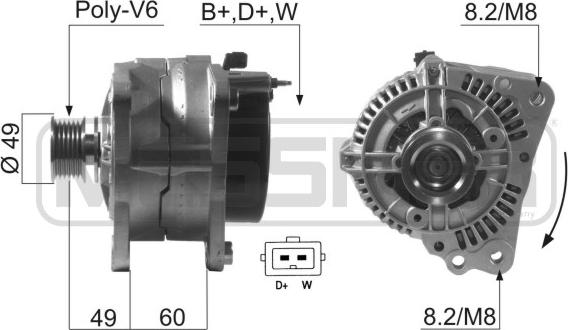 Wilmink Group WG2012086 - Генератор autocars.com.ua