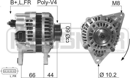 Wilmink Group WG2012089 - Генератор autocars.com.ua