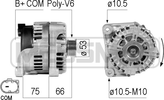 Wilmink Group WG2012247 - Генератор autocars.com.ua