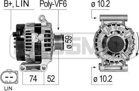 Wilmink Group WG2012290 - Генератор autocars.com.ua