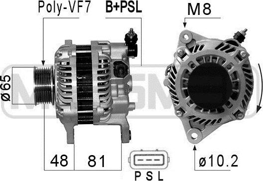 Wilmink Group WG2012295 - Генератор autocars.com.ua