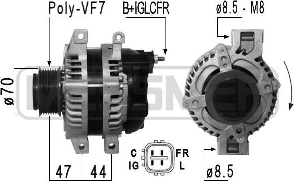 Wilmink Group WG2012301 - Генератор autocars.com.ua