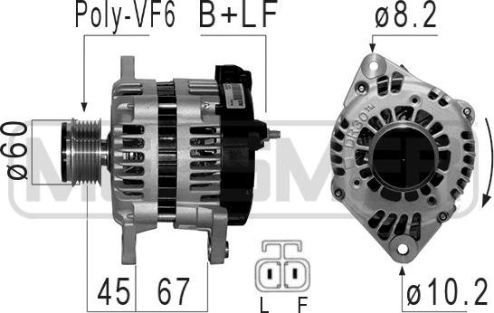 Wilmink Group WG2012304 - Генератор autocars.com.ua