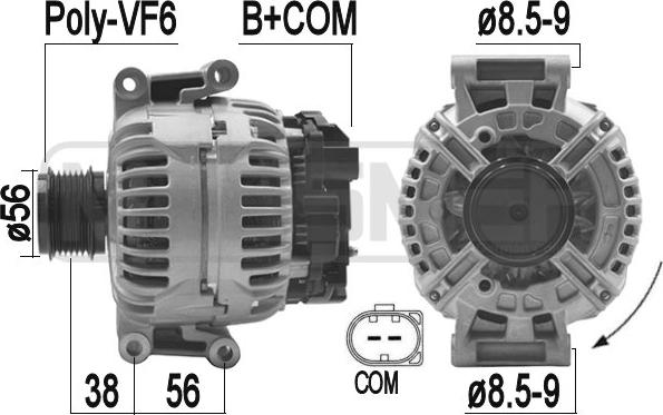 Wilmink Group WG2012310 - Генератор autocars.com.ua