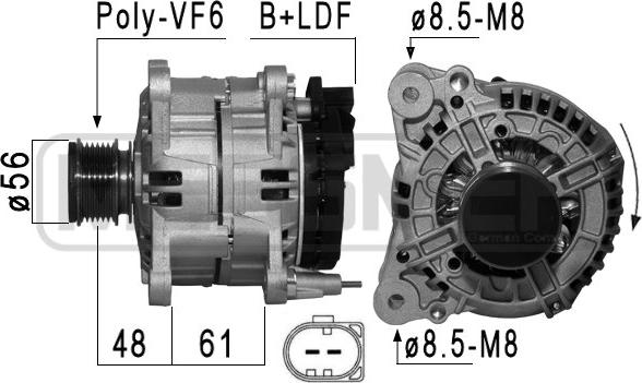 Wilmink Group WG2012334 - Генератор autocars.com.ua