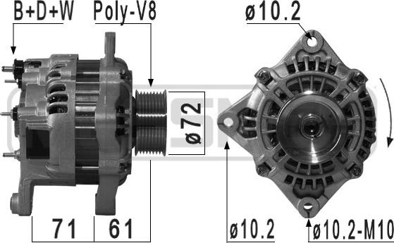 Wilmink Group WG2012387 - Генератор autocars.com.ua