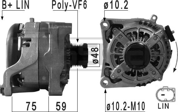 Wilmink Group WG2012436 - Генератор autocars.com.ua