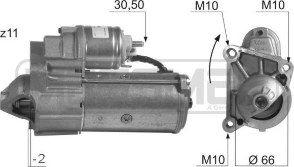 Wilmink Group WG2012686 - Стартер autocars.com.ua