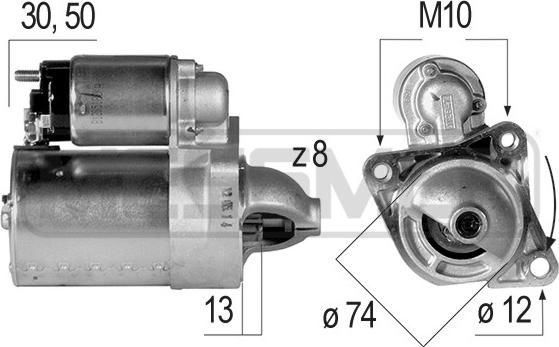 Wilmink Group WG2012752 - Стартер autocars.com.ua