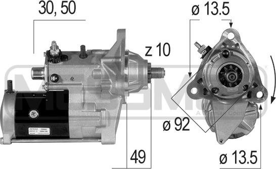 Wilmink Group WG2012837 - Стартер autodnr.net