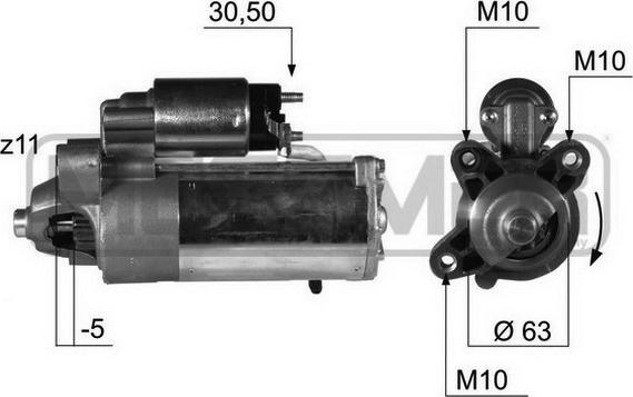 Wilmink Group WG2012917 - Стартер autocars.com.ua