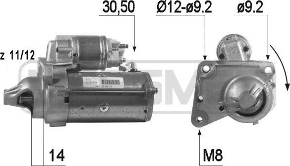 Wilmink Group WG2012979 - Стартер autocars.com.ua