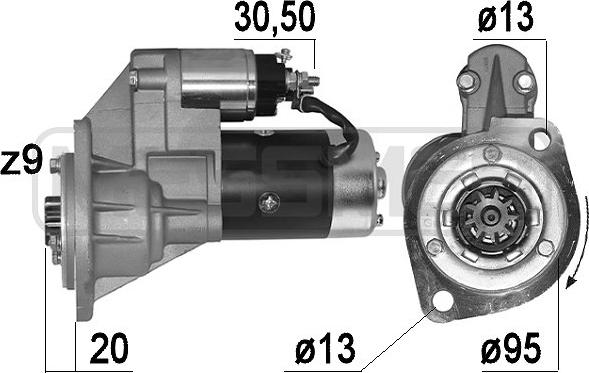 Wilmink Group WG2013173 - Стартер autocars.com.ua