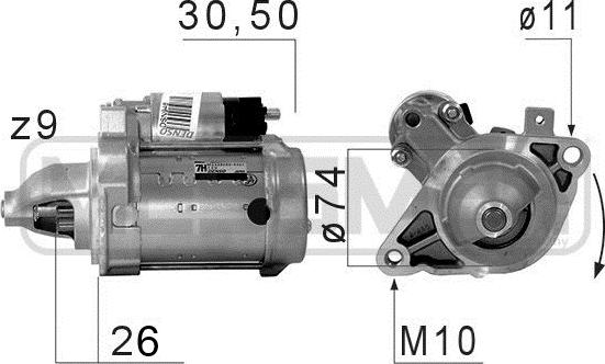 Wilmink Group WG2013237 - Стартер autocars.com.ua