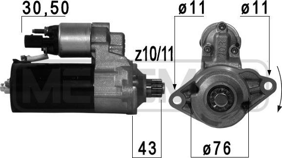 Wilmink Group WG2013261 - Стартер autocars.com.ua