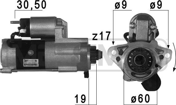 Wilmink Group WG2013311 - Стартер autocars.com.ua