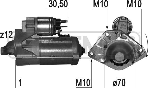 Wilmink Group WG2013336 - Стартер autocars.com.ua